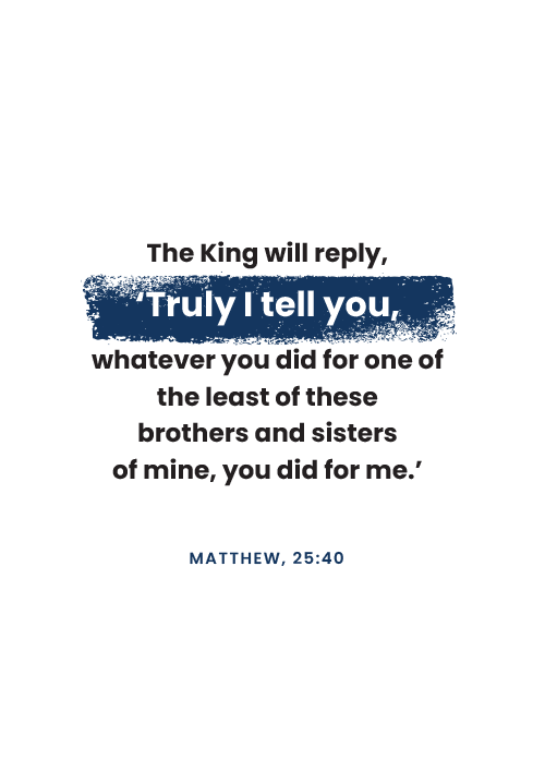Mathew, 25:40